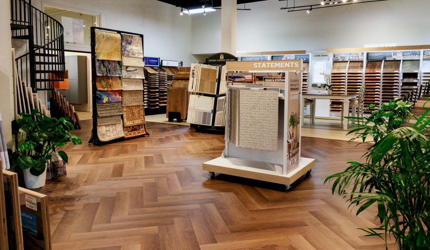 Flooring showroom