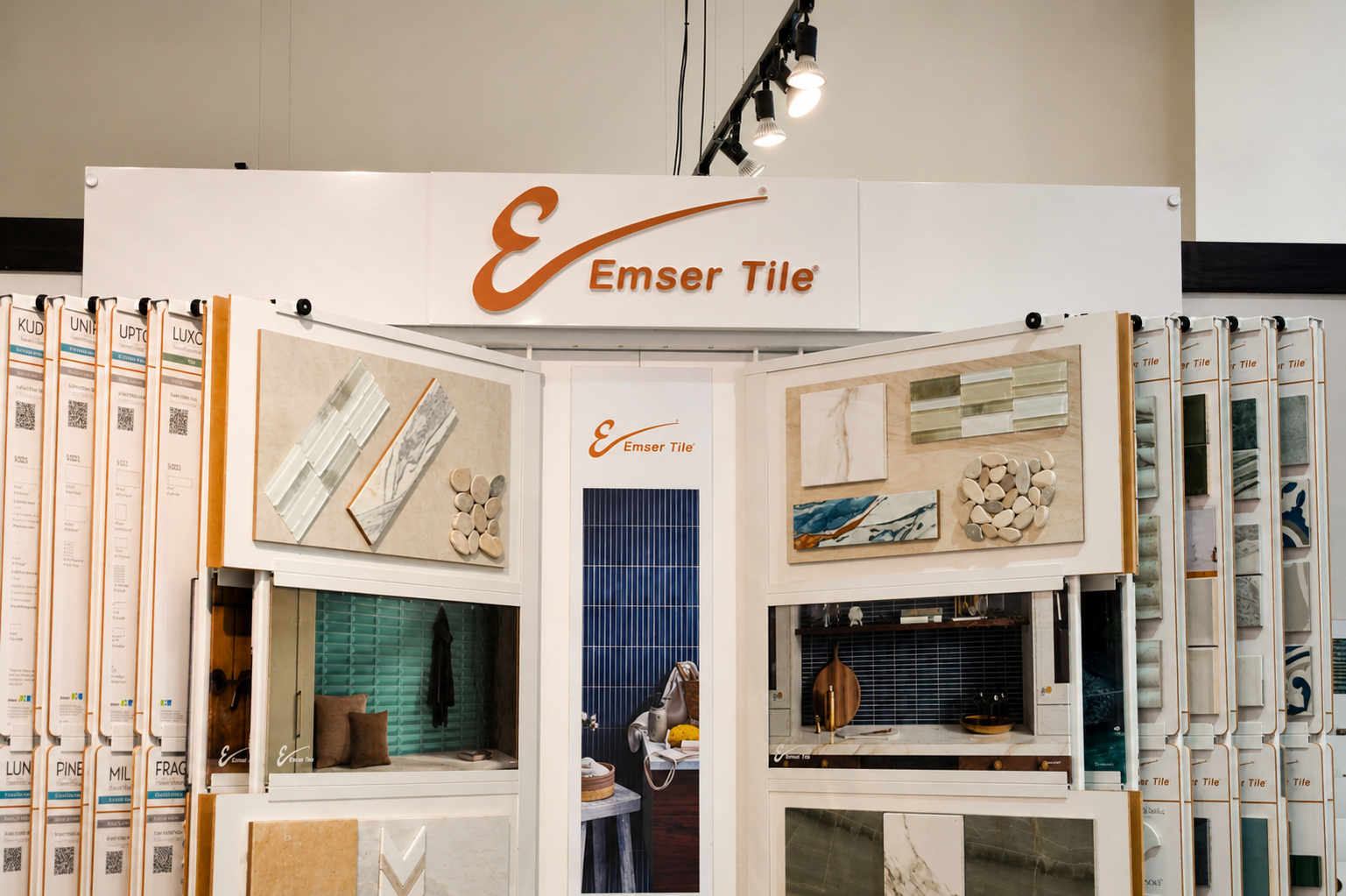 Tile flooring swatch